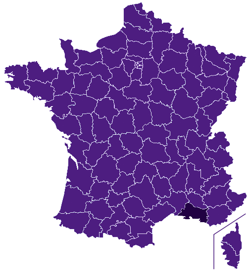 Toilettes publiques Bouches-du-Rhône