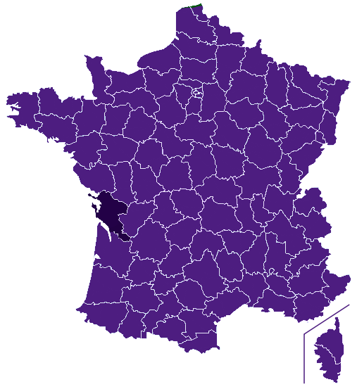 Toilettes publiques Charente-Maritime