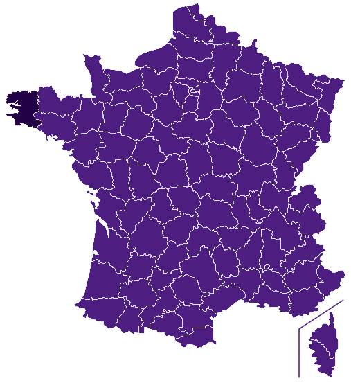 Toilettes publiques Finistère