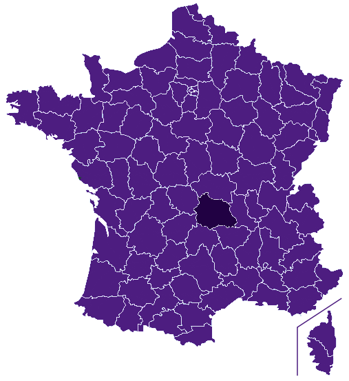 Toilettes publiques Puy-de-Dôme