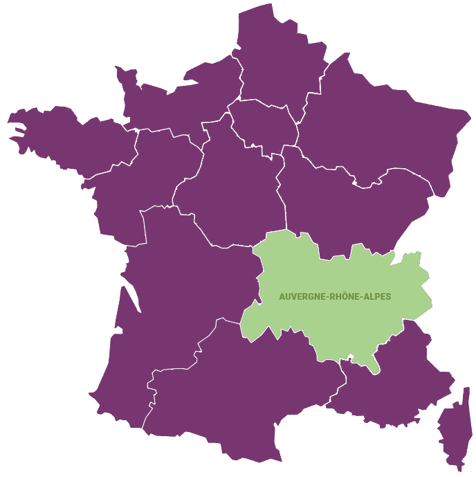Toilettes publiques Auvergne-Rhône-Alpes