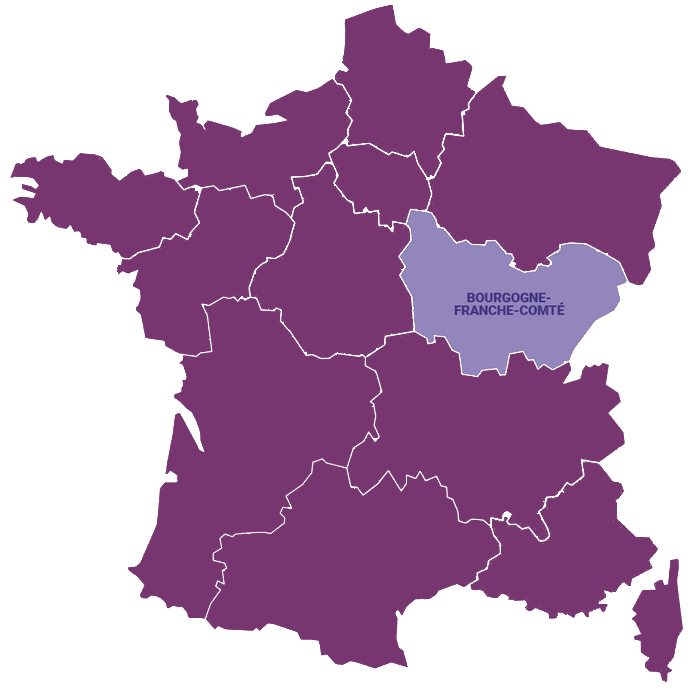 Toilettes publiques Bourgogne-Franche-Comté