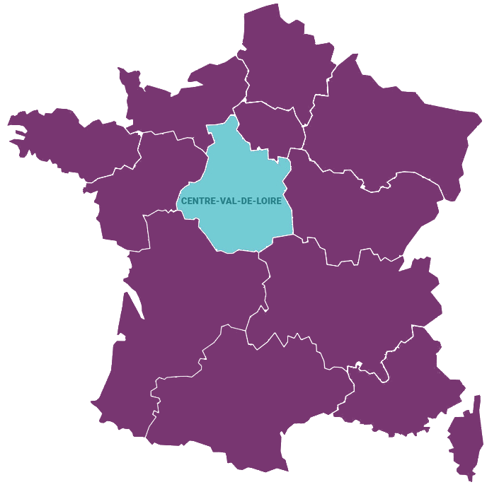 Toilettes publiques Centre-Val de Loire