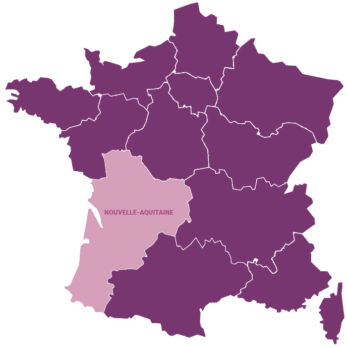 Toilettes publiques Nouvelle-Aquitaine