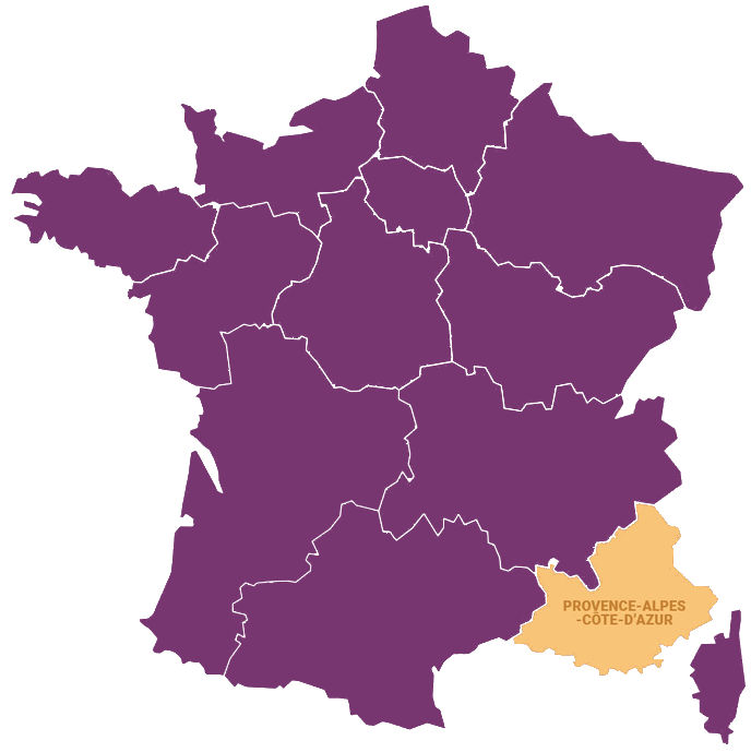 Toilettes publiques Provence-Alpes-Côte d'Azur